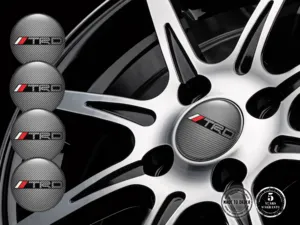 Toyota TRD Bombes Cache-Moyeu Style Résine Élégant